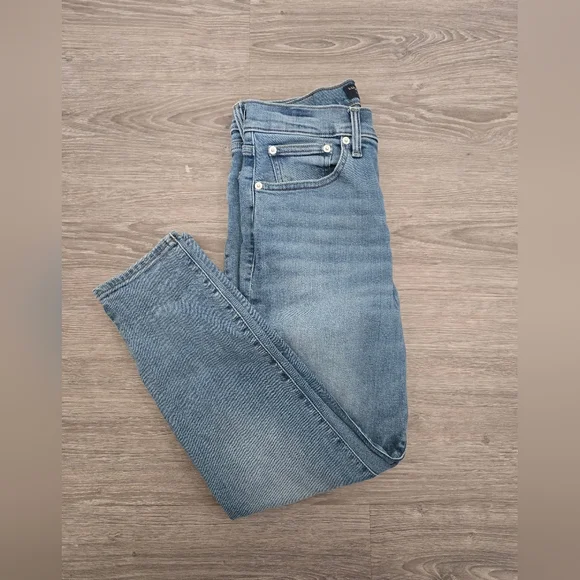 Womens Lucky Brand High-Rise Button-Fly Jeans - Picture 3 of 5